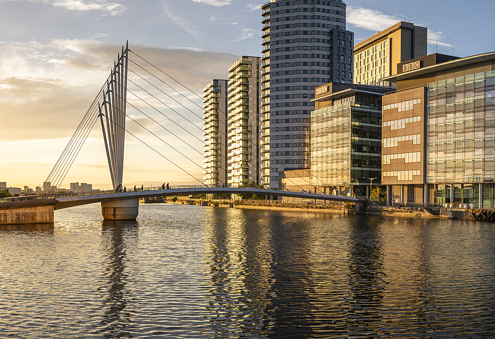 Media City, Salford Quays, Manchester, Lancashire, England, United Kingdom