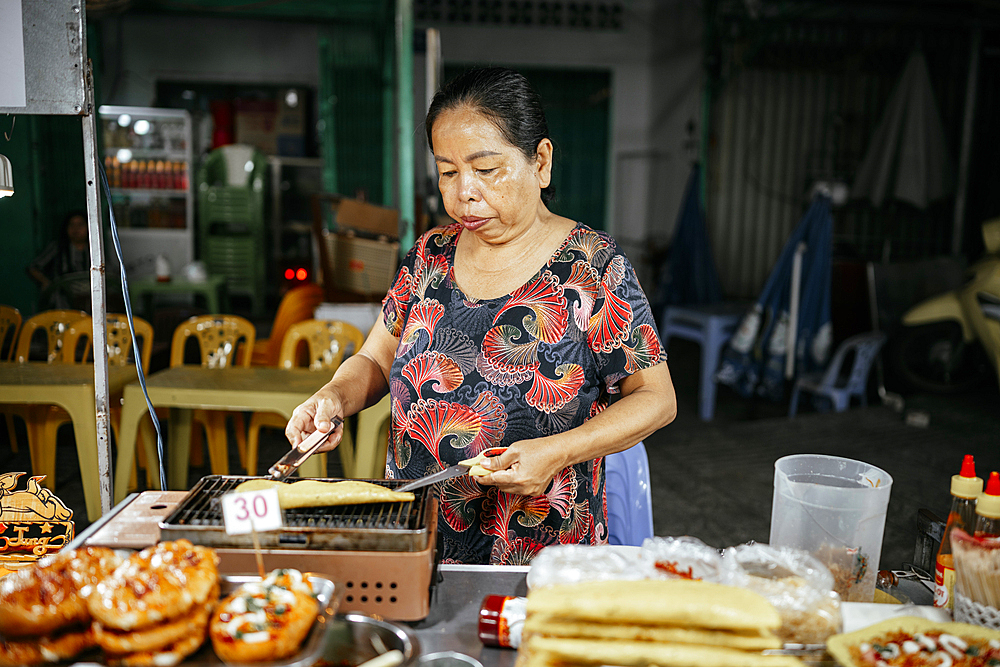 Stall at Dinh Cau Night Market, Duong Dong, Phu Quoc Island, Vietnam