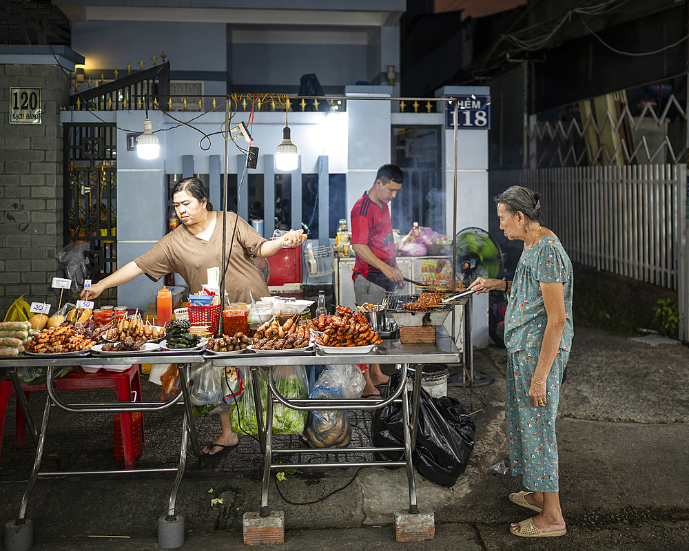Stall at Dinh Cau Night Market, Duong Dong, Phu Quoc Island, Vietnam
