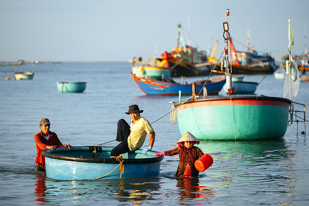 Mui Ne Fish Market at dawn, Mũi Né, Bình Thuận Province, Vietnam