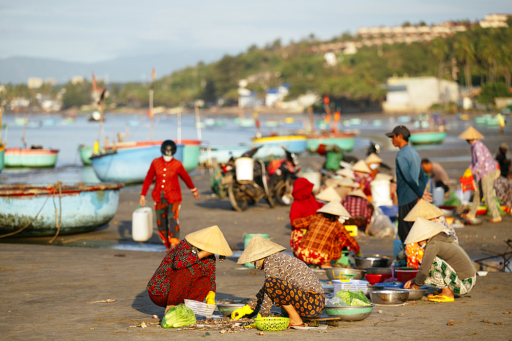 Mui Ne Fish Market at dawn, Mũi Né, Bình Thuận Province, Vietnam