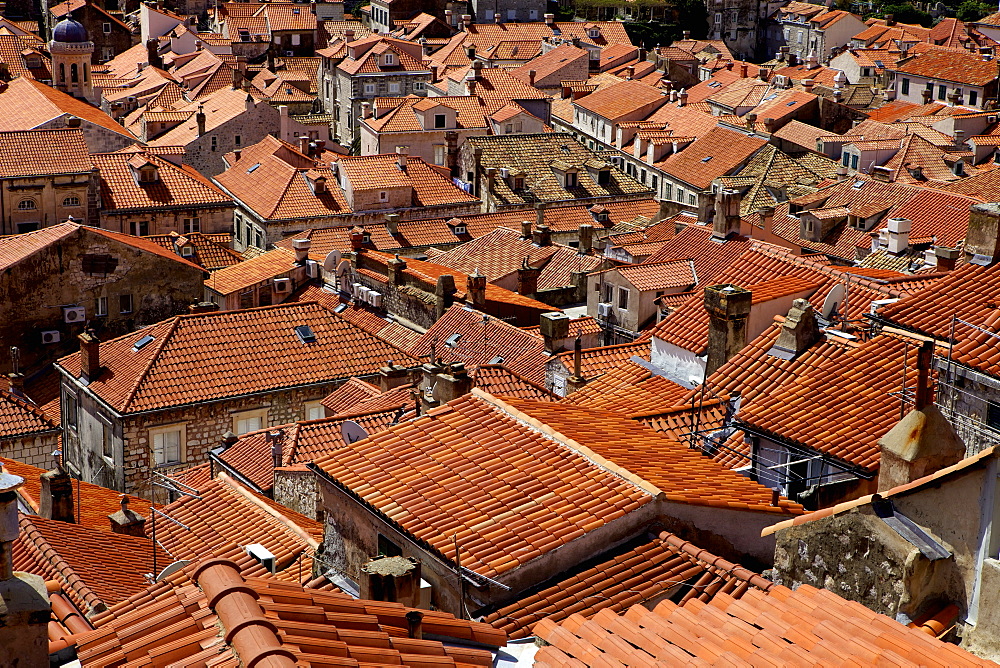 The old town of Dubrovnik, UNESCO World Heritage Site, Croatia, Europe