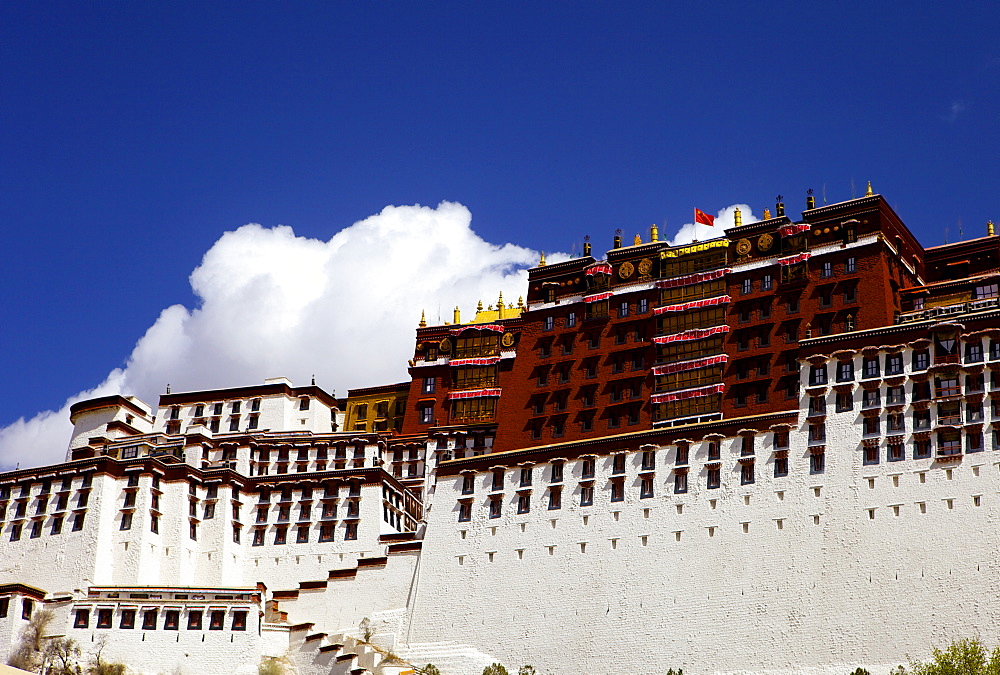 The Potala Palace, UNESCO World Heritage Site, Lhasa, Tibet, China, Asia 