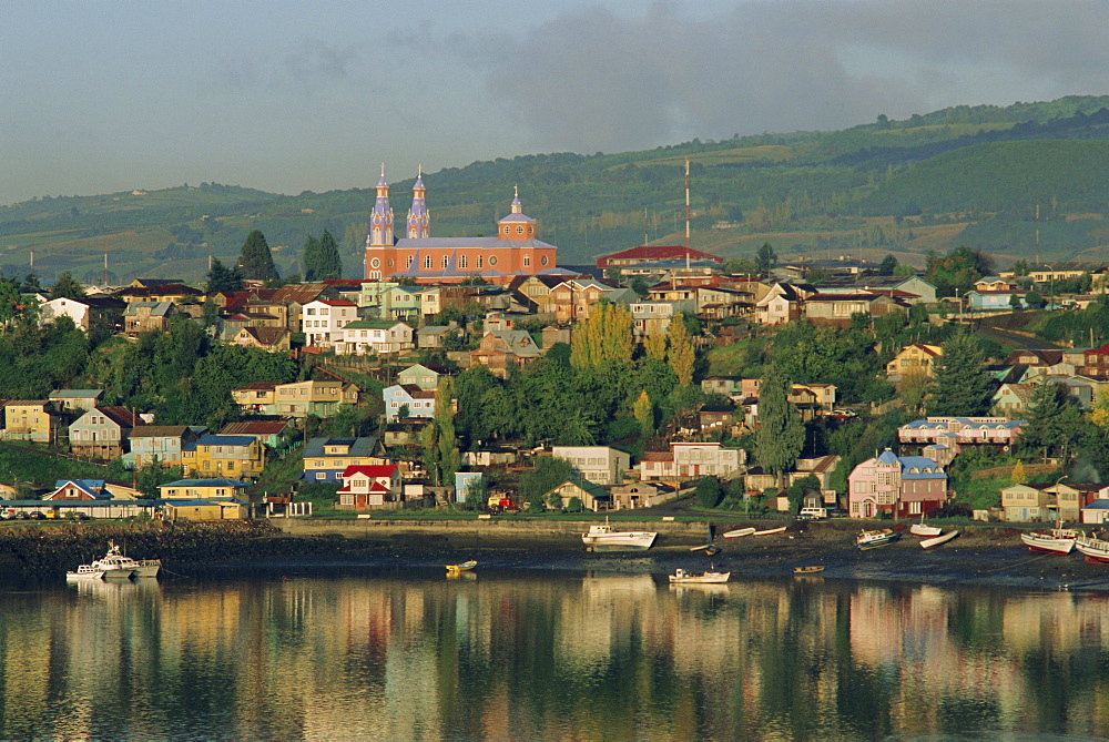 Castro, Chiloe Island, Chile, South America