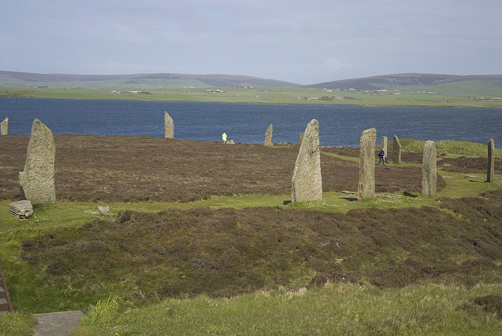 Ring of Brogar Standing Stones, Orkney, Scotland, UK