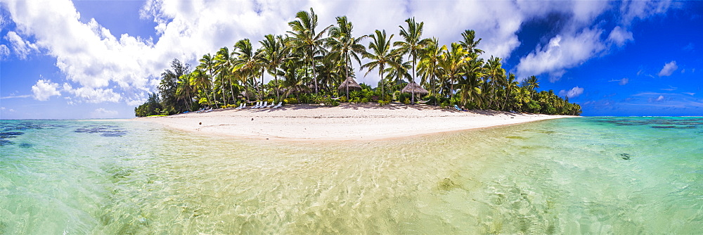 Beachfront at Royale Takitumu Luxury Villas, Titikaveka, Rarotonga, Cook Islands, South Pacific Ocean, Pacific