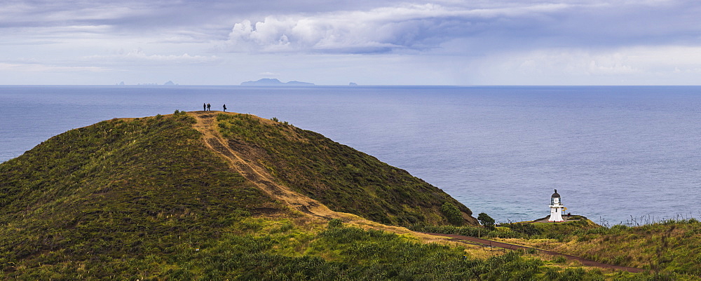 Cape Reinga Lighthouse (Te Rerenga Wairua Lighthouse), Aupouri Peninsula, Northland, North Island, New Zealand, Pacific