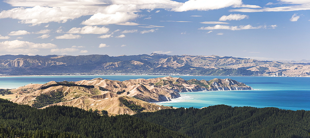 Coastal landscape, Gisborne Region, North Island, New Zealand, Pacific