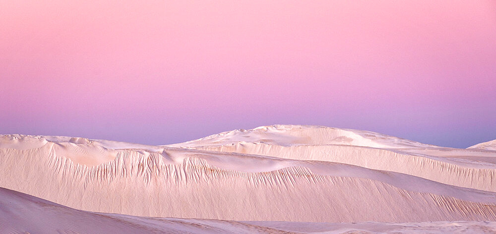 Sand dunes at dusk, Lancelin, Western Australia, Australia, Pacific