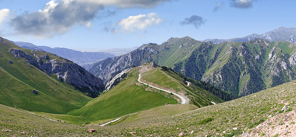 Moldo Ashuu Pass, Naryn Region, Kyrgyzstan, Central Asia, Asia