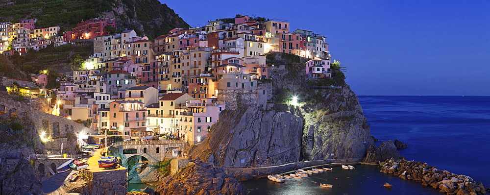 Manarola, Cinque Terre, UNESCO World Heritage Site, Rivera di Levante, Provinz La Spezia, Liguria, Italy, Europe