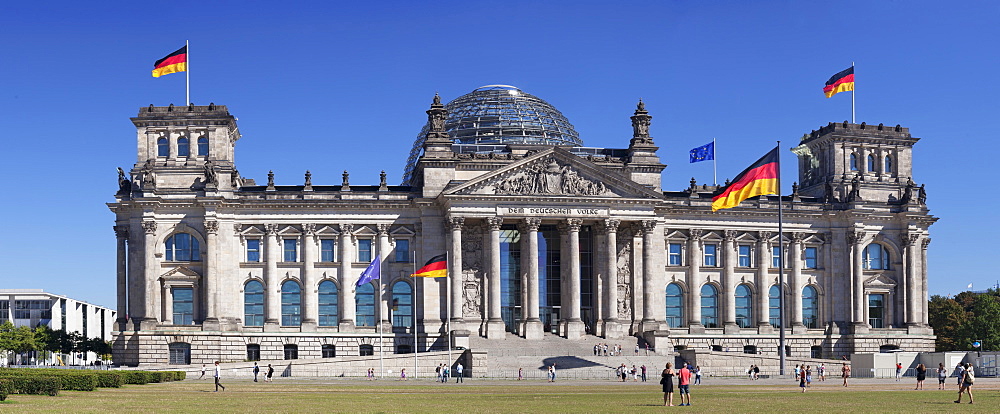 Reichstag Parliament Building, The Dome by Norman Foster architect, Mitte, Berlin, Germany, Europe