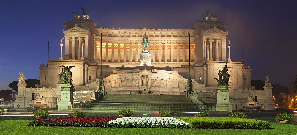 Vittoriano, National Monument Vittorio Emanuel, Piazza Venezia, Rome, Lazio, Italy, Europe