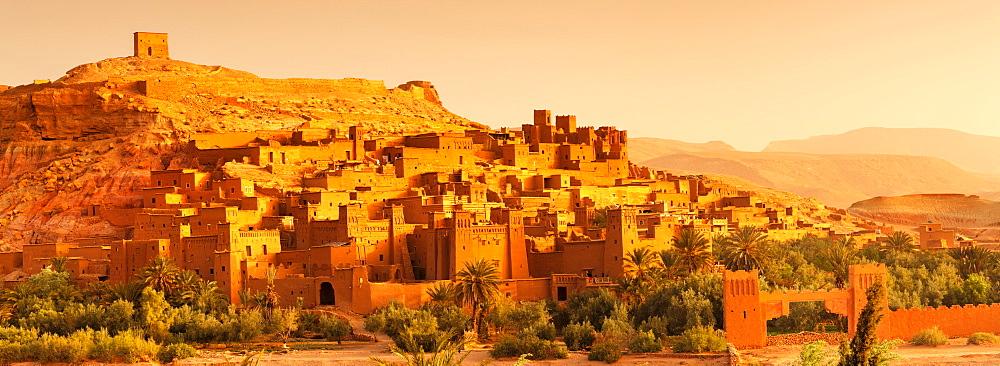 Kasbah Ait-Benhaddou, UNESCO World Heritage Site, Atlas Mountains, Morocco, North Africa, Africa