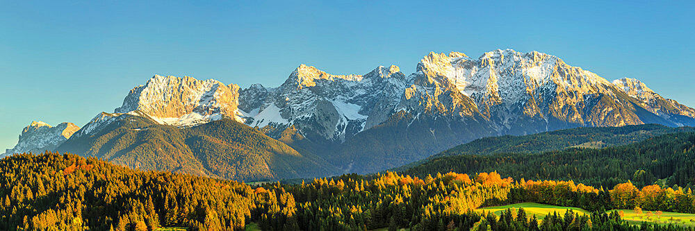 Karwendel Mountain Range, Klais, Upper Bavaria, Germany, Europe