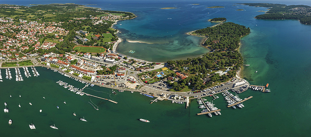 Beaches of Medulin, Istria, Croatia