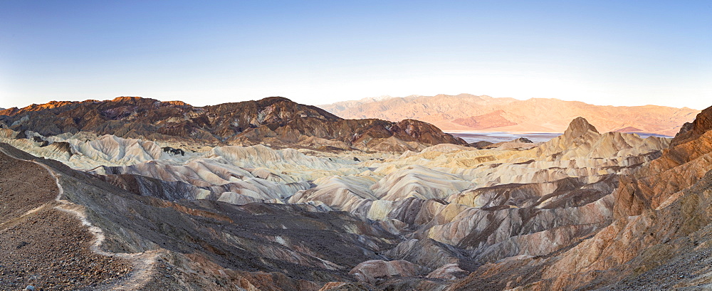 Zabriskie Point, Death Valley National Park, California, United States of America, North America