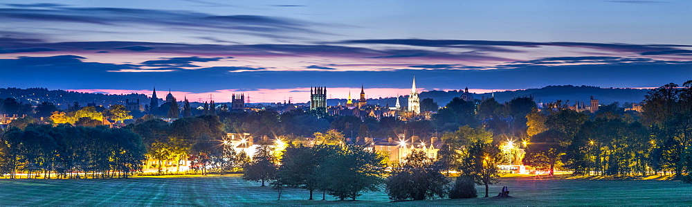 Oxford from South Park, Oxford, Oxfordshire, England, United Kingdom, Europe