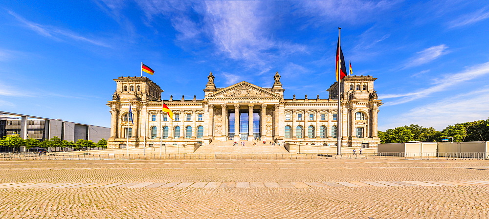 Reichstag building in Berlin, Germany, Europe