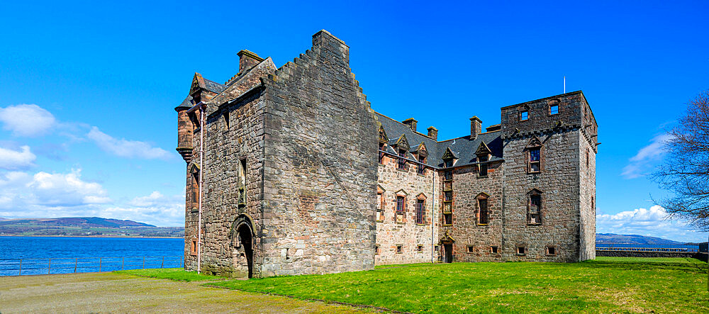 Newark Castle, Port Glasgow, Inverclyde, Scotland, United Kingdom, Europe