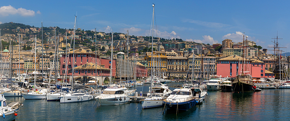 Marina Porto Antico, Genoa, Liguria, Italy, Europe