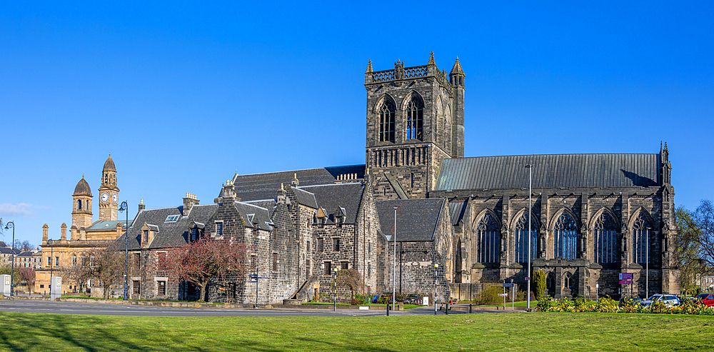 Paisley Abbey, Paisley, Renfrewshire, Scotland, United Kingdom, Europe
