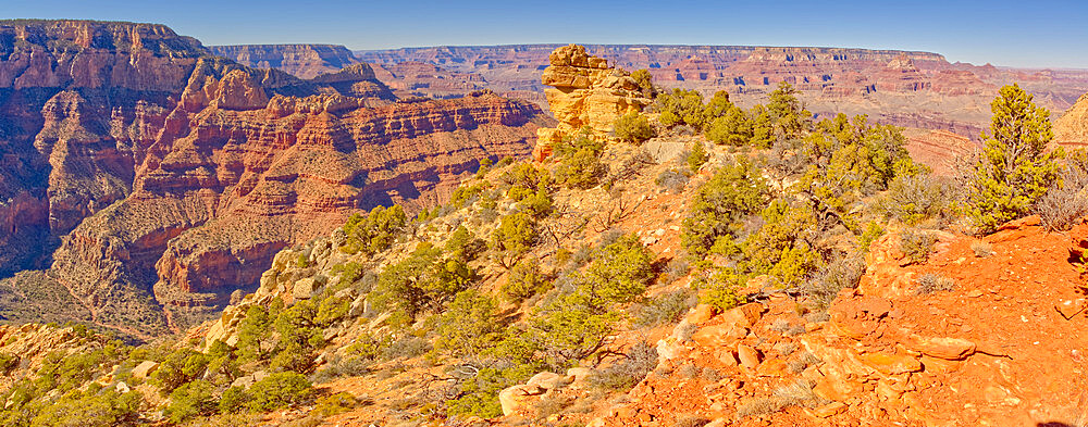 The Bow Rock of the formation called Sinking Ship in Grand Canyon National Park, UNESCO World Heritage Site, Arizona, United States of America, North America