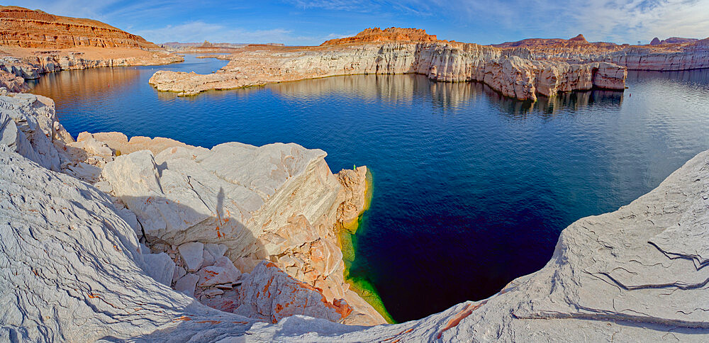 Lake Powell viewed from an overlook in the Wahweap Recreation Area near Page, Arizona, United States of America, North America