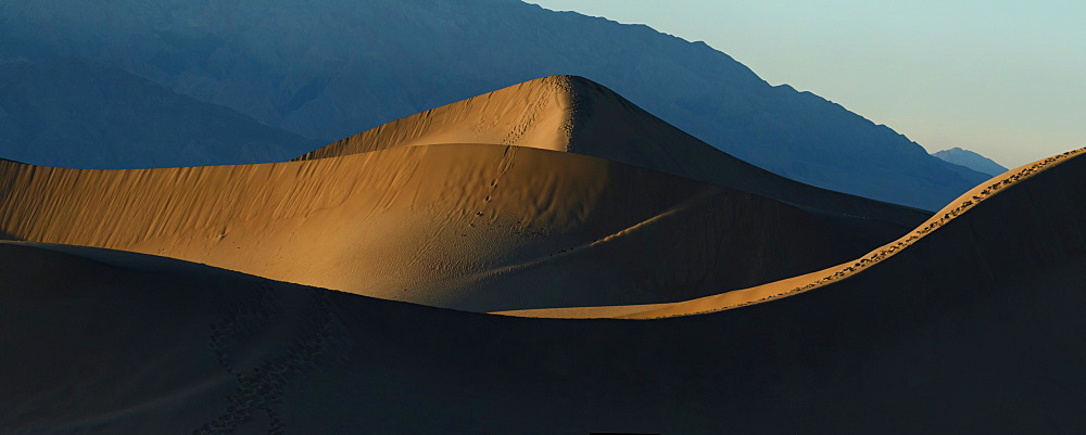 Mesquite Sand Dunes, Death Valley, California, United States of America, North America