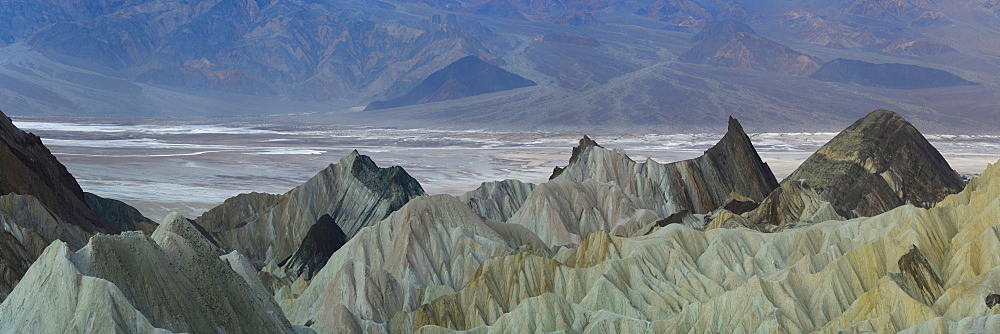 View from Zabriskie Point, Death Valley National Park, California, United States of America, North America