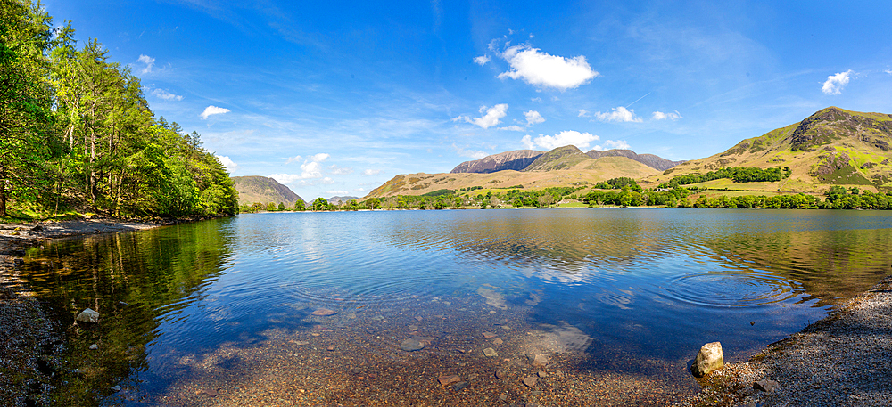 Buttermere lake in the Lake District, Cumbria, England, UK.