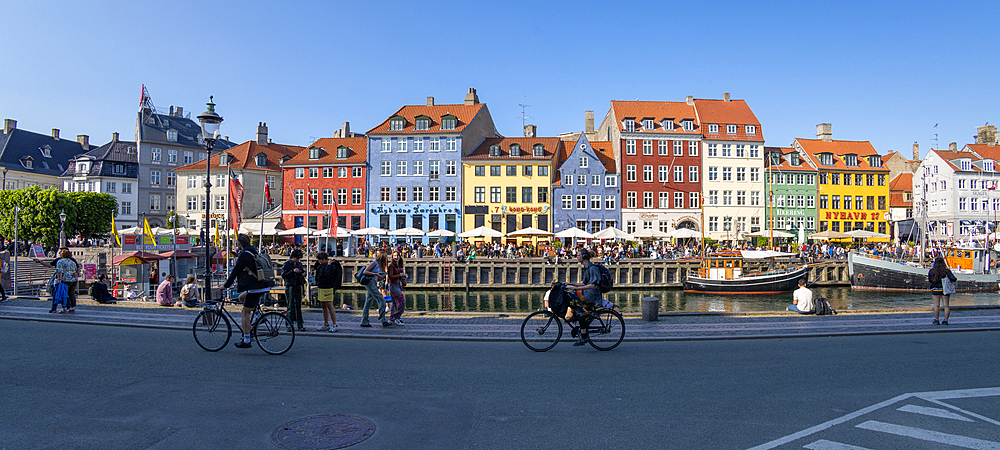 Nyhavn, Coenhagen, Denmark, Europe