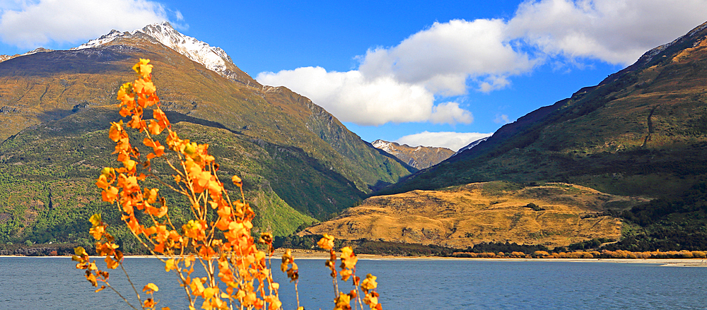Mountains above Lake Wanaka, South Island, New Zealand