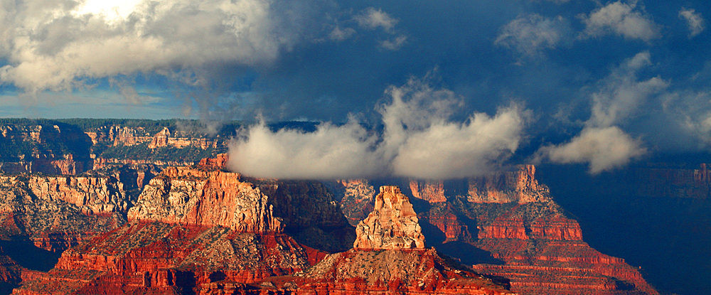 Grand Canyon from South Rim, Arizona, USA