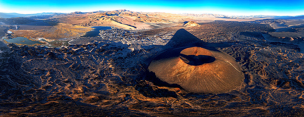 Antofagasta Volcano and Laguna Escondida, Antofagasta de la Sierra, Puna, Catamarca, Argentina