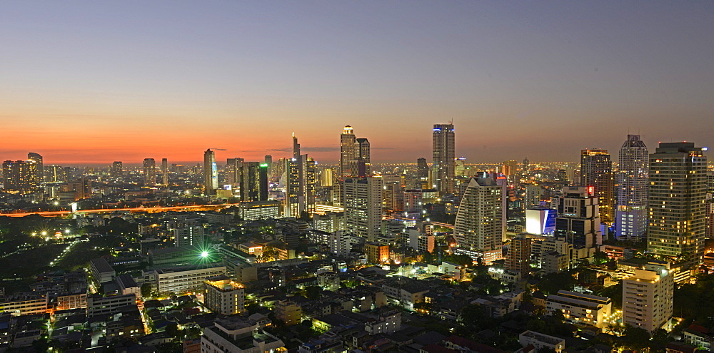 View of Bangkok, Thailand, Southeast Asia, Asia