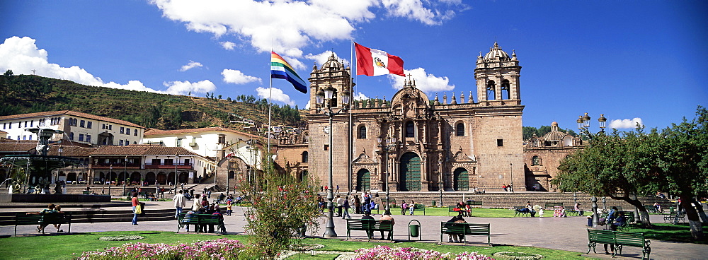 Christian cathedral, Cuzco (Cusco), UNESCO World Heritage Site, Peru, South America