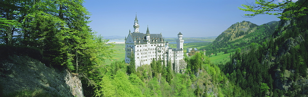 Royal Castle, Neuschwanstein, Bavaria, Germany, Europe