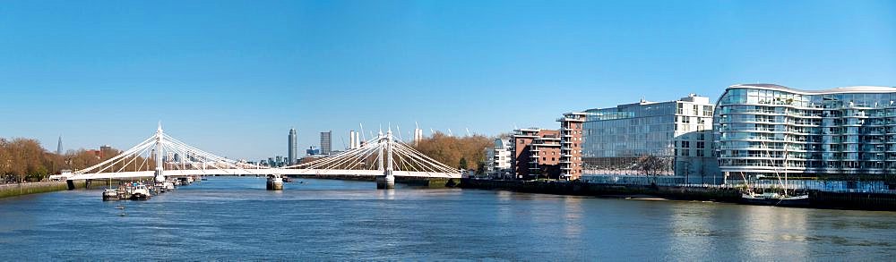 Battersea Bridge Panorama