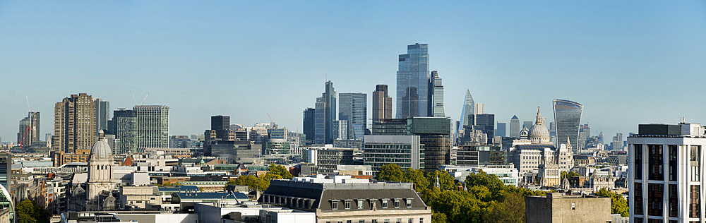 London, City skyline from Post Building