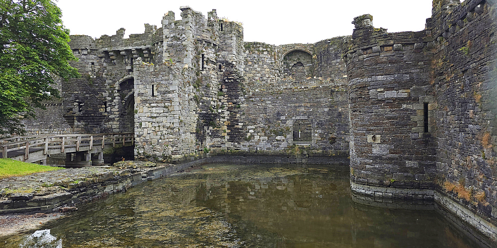 Beaumaris Castle, UNESCO World Heritage Site, Anglesey, Wales, United Kingdom, Europe