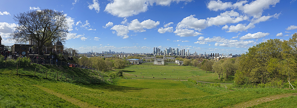 View from the top of Greenwich Hill