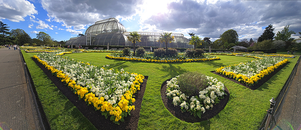 Gardens and Palm House, Kew Gardens