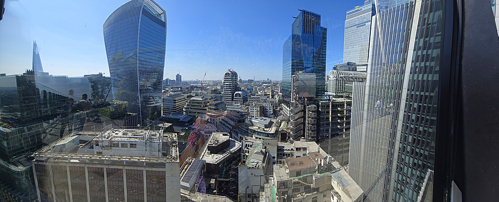 City views from the Garden at 120 Fenchurch Street