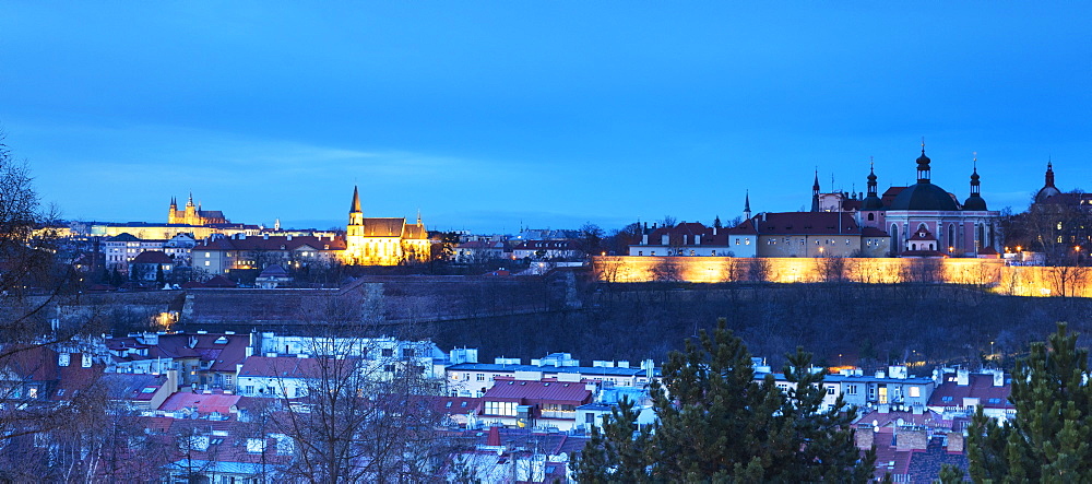 Vysehrad Bastion, Prague, Czech Republic, Europe