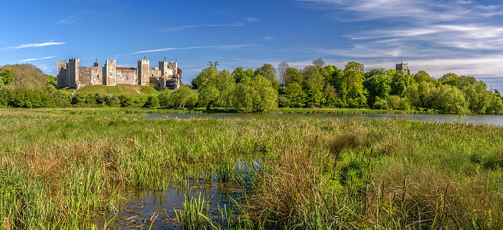 Framlingham Castle, Framlingham, Suffolk, England, United Kingdom, Europe