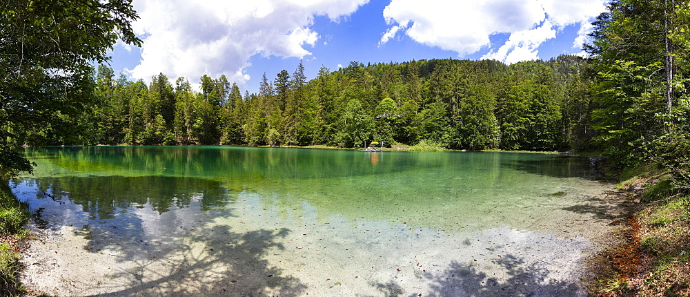 Kleiner Oedsee, Gruenau im Almtal, Salzkammergut, Upper Austria, Austria, Europe
