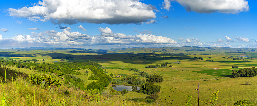 View of landscape from Kloppenheim Country Estate, Machadodorp, Province of Mpumalanga, South Africa, Africa