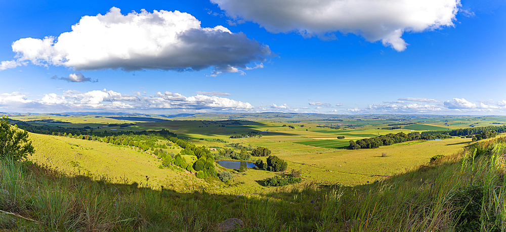 View of landscape from Kloppenheim Country Estate, Machadodorp, Province of Mpumalanga, South Africa, Africa