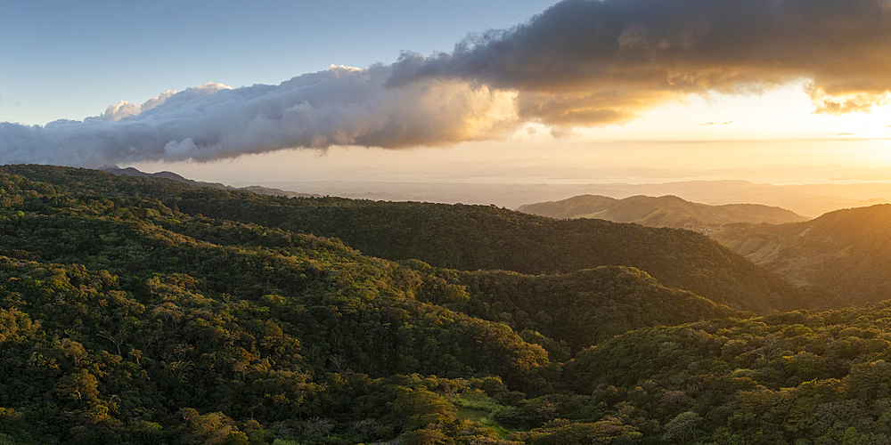 View of landscape near Monte Verde, Guanacaste Province, Costa Rica, Central America